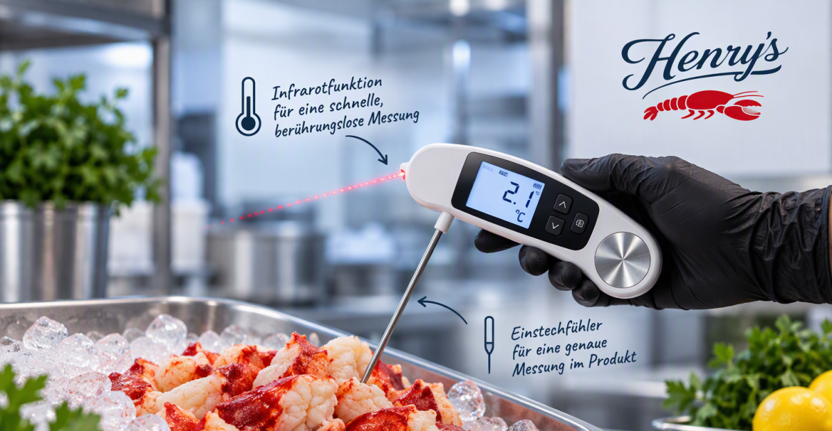 Temperatur im Blick: Warum wir bei Henry's genau hinschauen 🌡️🦞 