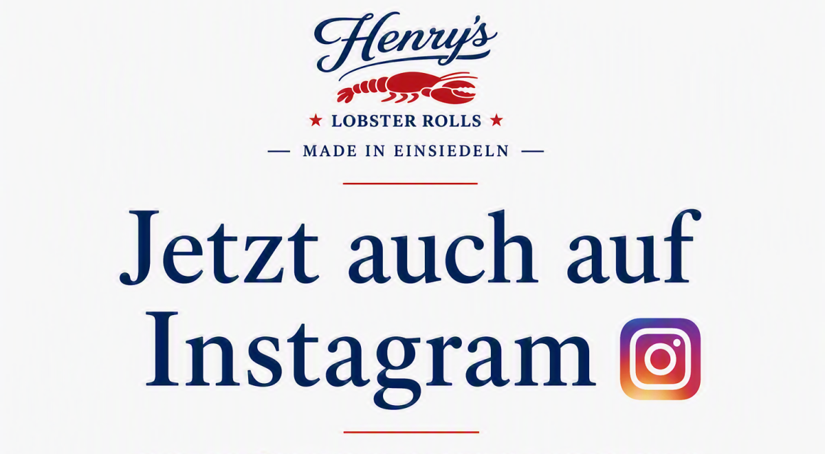 Jetzt auch auf Instagram: Henry's – Made in Einsiedeln 
